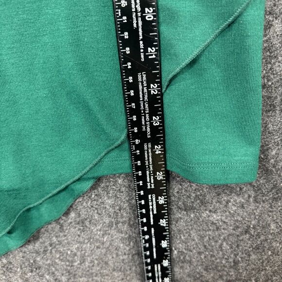 Soft Surroundings Madeline Tunic Women's Extra Small Petite Jewel Green Relaxed - Picture 7 of 9